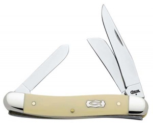 Case Ichthus Shield Sm Cr Syn Stock Knives 7242