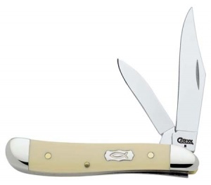 Case Ichthus Sh Sm Cr Sy Peanut Knives 7244