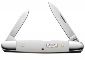 Case Ichthus White Eisenhower Knives 7251