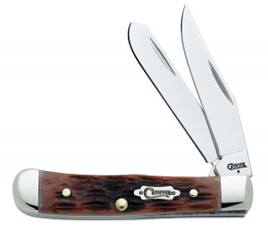 Case Cc Caramel Tiny Trapper Knives 7356