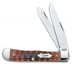 Case Cc Caramel 6254 Ss Trapper Knives 7357