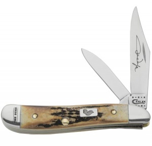 Case 5220ss Jw Stag Peanut Knives 7491