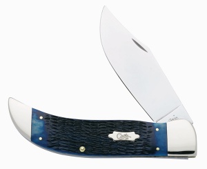Case Vintage Clasp Navy Blue Knives 8543