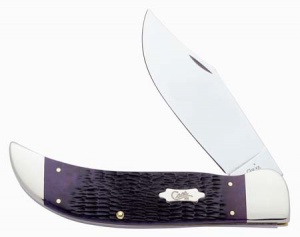 Case Vintage Clasp Purple Knives 8555
