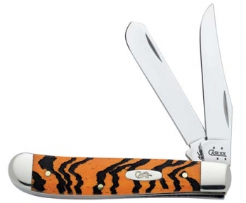 Case Bengal Tiger Mini Trapper Knives 8619
