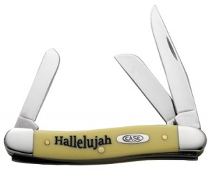Case 3318 Ss Hallelujah Med Stkmn Knives 8852