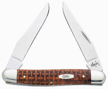 Case Basketweavechestnut Muskrat Knives 8939