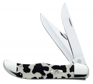 Case Holstein Cow Lg Fold Hunter Knives 8947