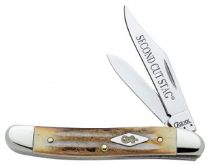 Case 2nd Cut Stag Medium Jack Knives 9569