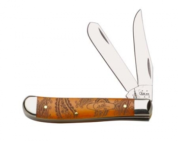Case 6207 Ss Paisley Mini Trapper Knives 9590