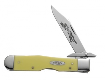 Case 3111 1-2L CV Small Yellow Cheetah 4 3-8 Inches 0057
