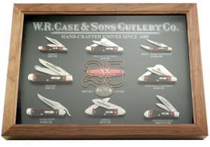 Case 11586 Mint Set Limited Edition XXV Crimson Bone