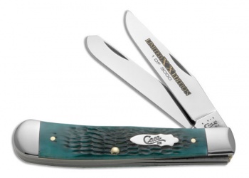Case Lt Ed Xxvi Sea Green Trapper Knives 11591