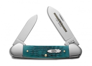 Case Lt Ed Xxvi Sea Green Canoe Knives 11596