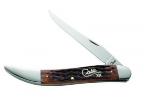 Large Texas Toothpick Walnut Bone 13159 610098 SS