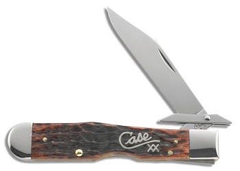 Case Walnut Bone Sil Scrpt Cheetah Knives 13161
