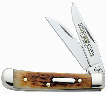 Case 62154 Lexx,molasses Tny Trppr Knives 20075