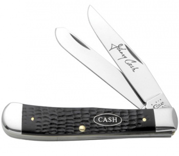 Case Jc Black Delrin Trapper- Tin Knives 53117