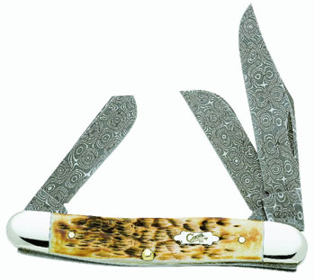 Case 6347 Damascus Medium Stockman Knives 5707