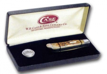Case 6207g Ss Amber Golf Tool-gift Knives 6020