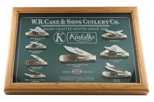 Case Kinfolks Honey Br Mint Set Knives 6588