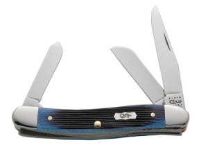 Case 6318ss Ocean Bl Barnbd Med Stk Knives 6713