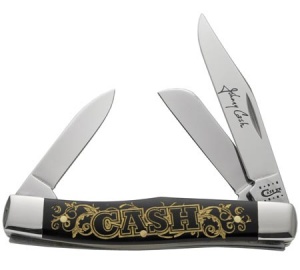 Case J Cash Blk Synth Med Stockman Knives 6795