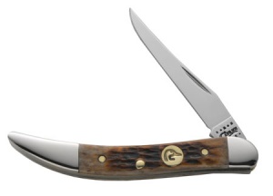 Case Du Brown Bn Sm Tx Toothpick Knives 7144