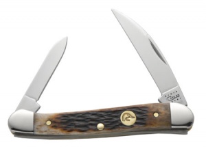 Case Du Brown Bn Mini Copperhead Knives 7148