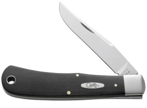 Case Tb71546 Ebony Wd Bckpket Knives 7184