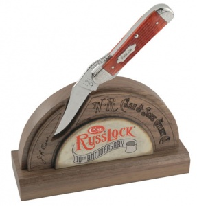 Case Red Bn Russlock - 10th Anniver Knives 71953