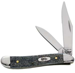 Case 6220ss Xx Greek Key Peanut Knives 7282