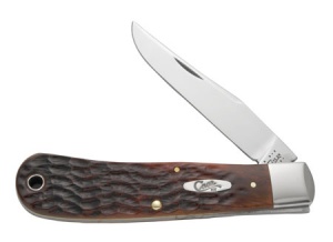 Case Back Pocket Folder Knife Jigged Chestnut 7381