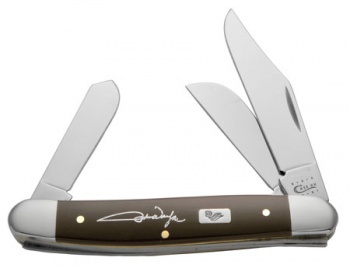 Case Jw Sm Brown Syn Stockman Knives 7498