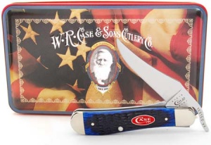 Case Russlock Navy Blue - Gift Tin Knives 77057
