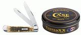 Case Amber Trppr Nostalg Logo Tin Knives 80164
