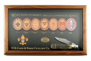 Case 7 Stages Of Scouting Knives 8066
