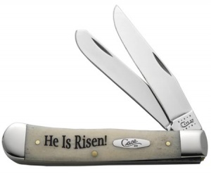 Case 6254ss He Is Risen Trapper Knives 8848