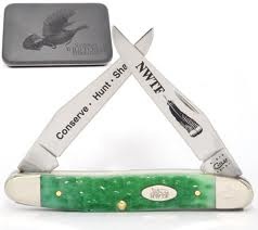 Case Em Gr Muskrat Nwtf Commem knives 8957