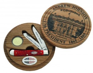 Case A Johnson Presidential Set Knives 9686