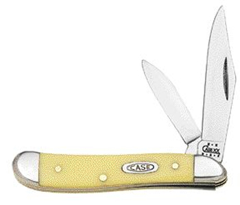 Case 030 Peanut3220CVDelrin YellowChrome Vanadium