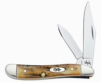 Case 048 5220SS Peanut India Stag HandleTru-Sharp