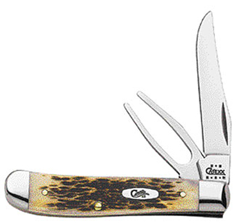 Case 6207g Ss, Mini Trapper,amber Knives 00051