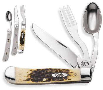 Case Hobo Amber Bone HOBO Knife 00052
