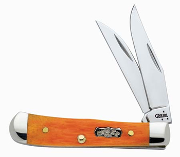 Case Wharncliff Orange Tiny Trapp Knives 10115