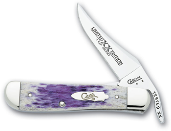 Case Lt Ed Xxii Russlock Perriwinkl Knives 11553