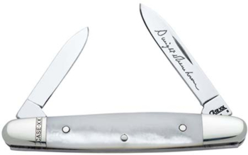 Case Dwight Eisenhower Knife 11921 Mother Of Pearl