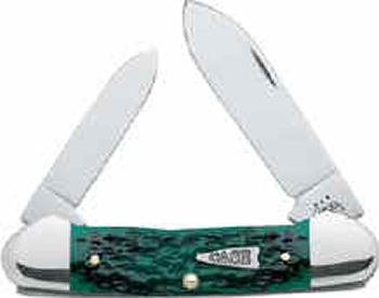 Case 62131 Jade Canoe Knives 1233