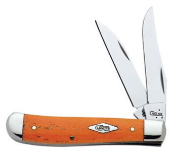Case Orange Wharncliffe Trapper Knives 13145