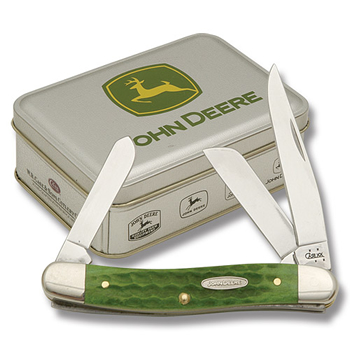 Case Jd Tin-stockman Br Green Knives 1824